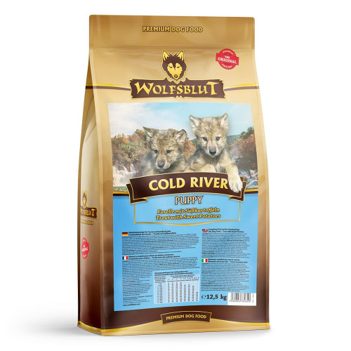 Cold River Puppy - Forelle mit Süßkartoffel 12,5 kg